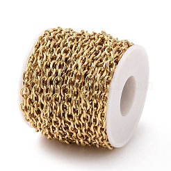 304 Stainless Steel Cable Chains&nbsp;CHS-P007-27G-01
