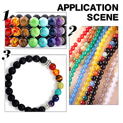 2 Strands Natural Black Tourmaline Beads Strands&nbsp;G-HY0001-73B
