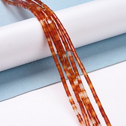 Natural Red Agate Beads Strands&nbsp;G-M389-01