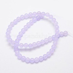 Natural & Dyed Malaysia Jade Bead Strands&nbsp;G-A146-6mm-A18
