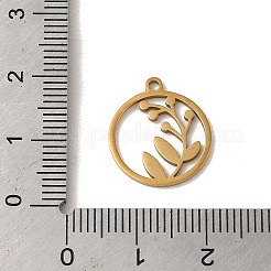 201 Stainless Steel Pendants&nbsp;STAS-E211-03G