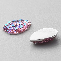 Opaque Resin Rhinestone Cabochons&nbsp;RESI-WH0035-29F