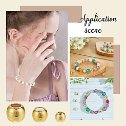 15Pcs 3 Styles Brass Beads&nbsp;KK-LP0001-05