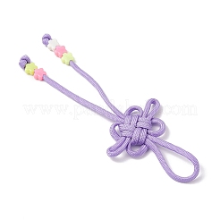 6Pcs Inner Cores Polyester & Spandex Cord Ropes Pendant Decorations&nbsp;HJEW-JM03839