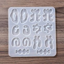 DIY Irregular Shape Pendant Silicone Molds&nbsp;LS-DIY-F134-05C