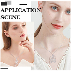 20Pcs 304 Stainless Steel Cable Chain Necklaces Set&nbsp;STAS-SC0008-06
