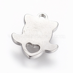 Tarnish Resistant 304 Stainless Steel Pendants&nbsp;STAS-I105-45P