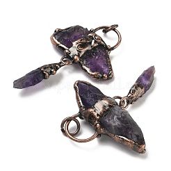 Natural Amethyst Big Pendants&nbsp;G-H332-07R-03