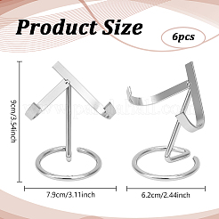 Iron Display Holder&nbsp;ODIS-WH0081-02B-P