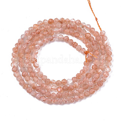 Natural Sunstone Beads Strands&nbsp;G-N328-002A
