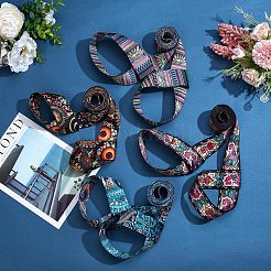 4Pcs 4 Colors Printed Polyester Cotton Ice Skate Shoulder Strap&nbsp;AJEW-CP0001-90