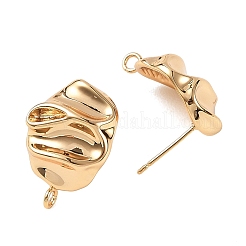 SHEGRACE Brass Stud Earring Findings&nbsp;XGRQ64124-870G