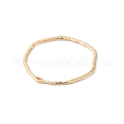Brass Open Back Bezel Pendants&nbsp;KK-O144-05G