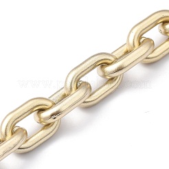 Handmade Spray Painted CCB Cable Chains&nbsp;AJEW-JB00719-02