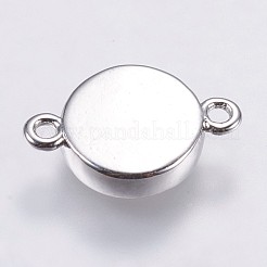 Brass Cabochon Connector Settings&nbsp;KK-E749-07P