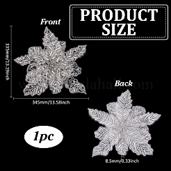 1Pc 3D Flower Polyester Embroidery Ornament Accessories&nbsp;DIY-FG0007-60A