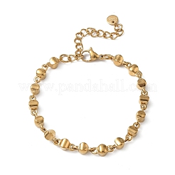 304 Stainless Steel Link Chain Bracelets for Women&nbsp;SA-CBA4051-07G