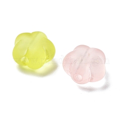 Frosted Transparent Acrylic Beads&nbsp;X-OACR-A032-31