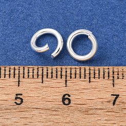 Brass Open Jump Rings&nbsp;KK-G604-08S-11