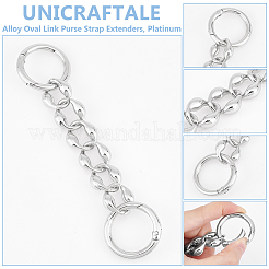 2Pcs Alloy Twisted Chain Bag Extension Chains&nbsp;FIND-UN0003-07P