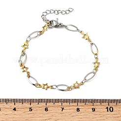 304 Stainless Steel Link Bracelets&nbsp;BJEW-A044-03B-GP