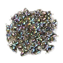 Luminous UV Plating Rainbow Iridescent Acrylic Beads&nbsp;LS-OACR-F006-03B