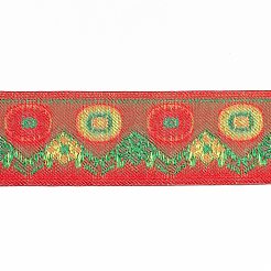 Ethnic Style Embroidery Polyester Ribbons&nbsp;OCOR-XCP0001-23B