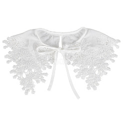 Detachable Polyester Lace Collar&nbsp;AJEW-WH0248-575B