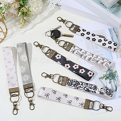 7Pcs 7 Colors Polyester Strap Pendant Decoration&nbsp;AJEW-SC0031-84