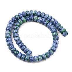 Dyed Synthetic Riverstone Beads Strands&nbsp;G-Z105-C01-01C