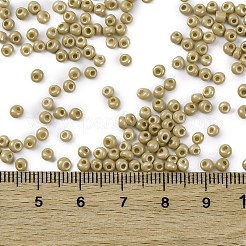 8/0 Baking Paint Glass Seed Beads&nbsp;X1-SEED-M012-02A-50