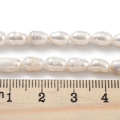 Natural Cultured Freshwater Pearl Beads Strands&nbsp;PEAR-P062-06A