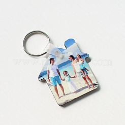 Sublimation Double-Sided Blank MDF Keychains&nbsp;LS-ZXFQ-PW0001-055