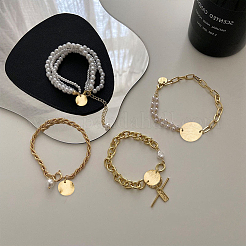 32Pcs 8 Style Brass Charms&nbsp;KK-BC0009-52