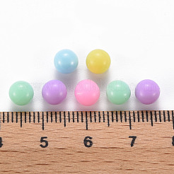 Opaque Acrylic Beads&nbsp;PAB702Y-A01