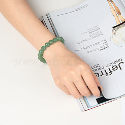 Natural Green Aventurine Round Beads Stretch Bracelets&nbsp;BJEW-PH0001-10mm-24