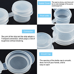Plastic Paint Pots Strips&nbsp;CON-PH0001-83