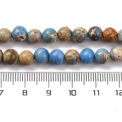 Dyed Natural Regalite/Imperial Jasper/Sea Sediment Jasper Beads Strands&nbsp;X-G-B124-C02-15
