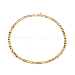 Men's 304 Stainless Steel Cuban Link Chain Necklaces&nbsp;NJEW-JN03157-01