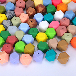 Hexagonal Silicone Beads&nbsp;SI-JX0020A-62