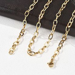 304 Stainless Steel Cable Chain Necklace Making&nbsp;X-STAS-A028-N091G