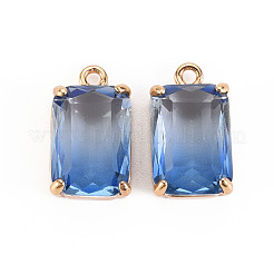 Gradient Color Glass Pendants&nbsp;GLAA-S193-008-A02