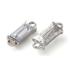 Alloy Pave Glass Connector Charms&nbsp;FIND-Z014-10P