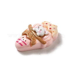 Opaque Resin Imitation Food Decoden Cabochons&nbsp;CRES-H001-02C