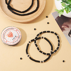 1 Strand Natural Black Onyx(Dyed & Heated) Beads Strands&nbsp;G-TA0002-95