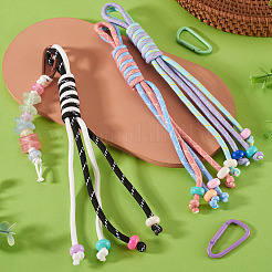 3Pcs Nylon Cord Pendant Decorations&nbsp;FIND-TA0010-34