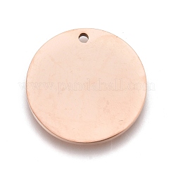 Ion Plating(IP) 304 Stainless Steel Charms&nbsp;STAS-L247-006B-RG