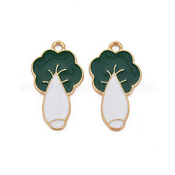 Alloy Enamel Pendants&nbsp;X1-ENAM-T016-16-RS