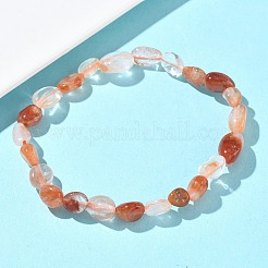 Natural Natural Red Quartz Beads Stretch Bracelets for Women&nbsp;BJEW-Z158-02B-02