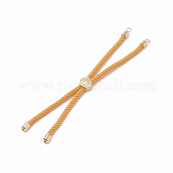 Nylon Twisted Cord Bracelet Making&nbsp;MAK-T003-13G